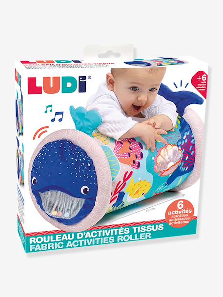 Whale activity roll multicoloured 