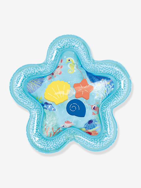 Inflatable star floor mattress multicoloured 