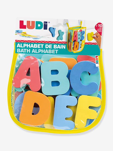 Alphabet bath toy multicoloured 