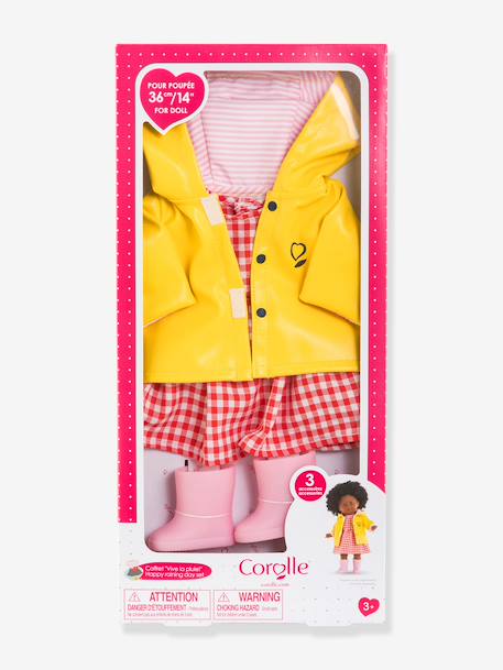 COROLLE Vive la Pluie 36cm baby doll set multicoloured 