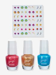 Nail polish and stickers -Nail polish and stickers