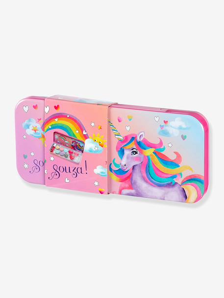 Unicorn make-up case multicoloured 