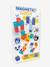 Magnetic cubes 28 pieces multicoloured 