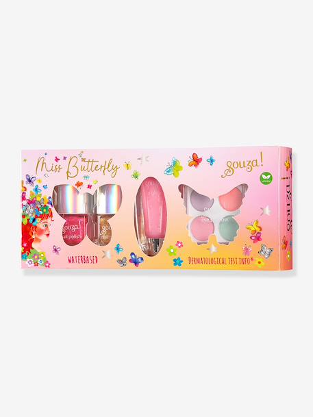 Butterfly make-up set multicoloured 