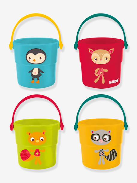 Nesting bath buckets multicoloured 