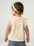 Girl's T-shirt, short and band for head accessories for hair set slate blue 