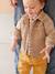 Shirt with Press Studs for Babies taupe 