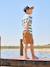 Twill Bermuda Shorts for Boys anthracite+camel 