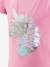 T-shirt with sequin unicorn Happy Girls for girl deep blue+sweet pink 