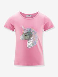 -T-shirt with sequin unicorn Happy Girls for girl