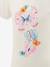 T-shirt with butterflies by Happy Girls for girl ecru 