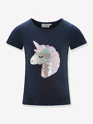 -T-shirt with sequin unicorn Happy Girls for girl