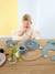 Porcelain meal gift set for kids green+lilac 