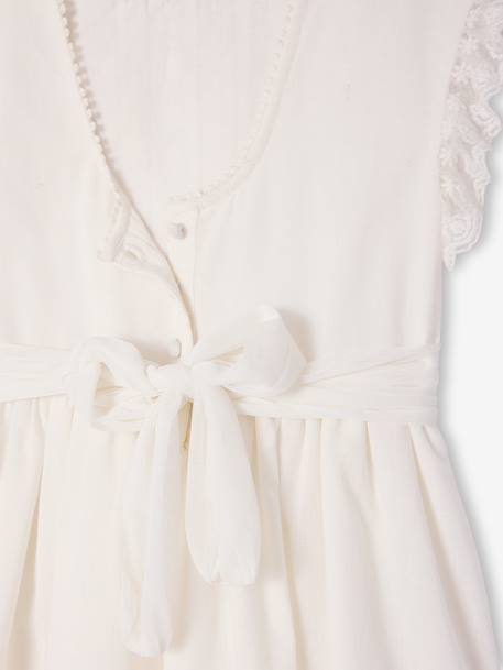 Elegant long dress white 