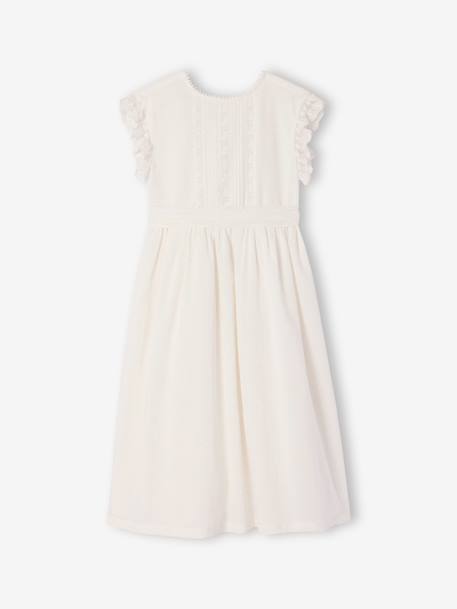 Elegant long dress white 