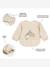 Bib with Sleeves & Pockets, by DONE BY DEER green+sandy beige 