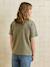 Organic Cotton* T-Shirt with Slogan, for Maternity cappuccino+ecru+khaki 