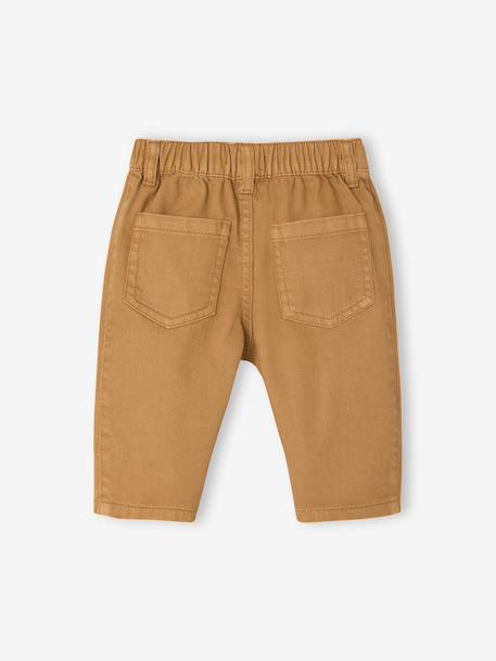 Balloon trousers for baby boys caramel 