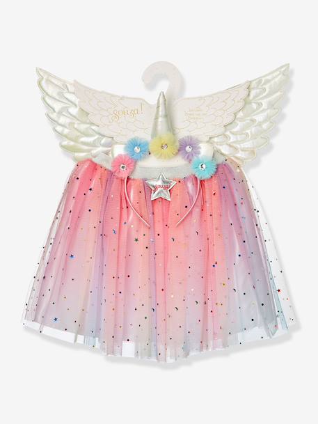 SOUZA Celestia dress-up set with skirt, wings and tiara multicoloured 