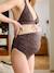 High-waisted maternity bikini bottoms chocolate 