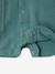 Set of jumpsuit and reversible bucket hat emerald green 