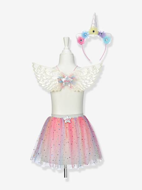 SOUZA Celestia dress-up set with skirt, wings and tiara multicoloured 