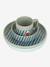 Porcelain meal gift set for kids green+lilac 