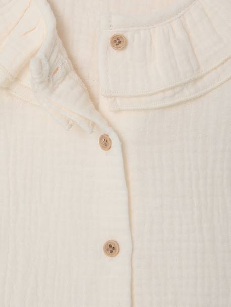 Baby girl's blouse ecru 