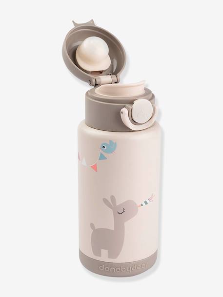 Insulated water bottle 340ml DONE BY DEER green+sandy beige 