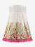 Festive floral dress with tulle by Happy Girls for girl multicoloured 