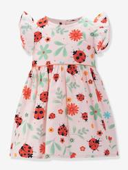 -Happy Girls festive dress with ladybirds for girl