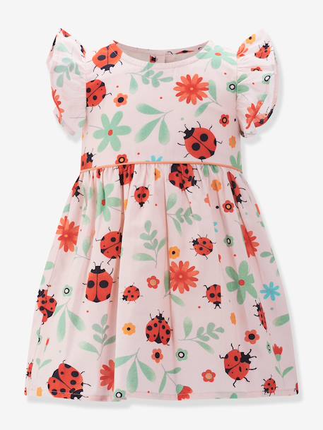 Happy Girls festive dress with ladybirds for girl multicoloured 