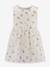 Festive strawberry print dress by Happy Girls for girl ecru 