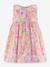 Floral dress with frilled collar by Happy Girls for girl multicoloured 