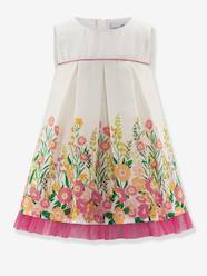 Festive floral dress with tulle by Happy Girls for girl
