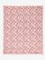 Cotton floor mat for kids printed pink 