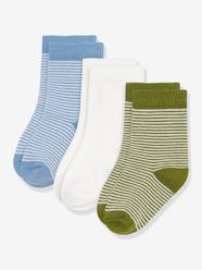 Baby-Socks & Tights-Pack of 3 pairs of baby socks 