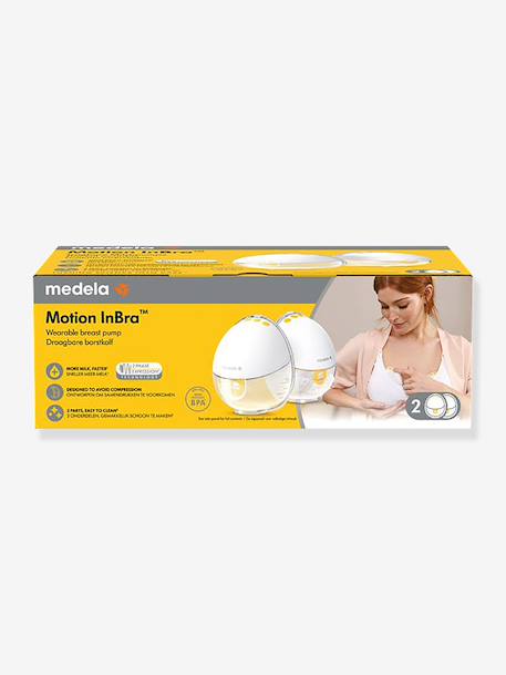 MEDELA Motion InBra double electric breast pump transparent 