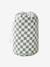 Dinosaur sleeping bag for children chequered green 