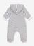 Long hooded baby jumpsuit navy blue 