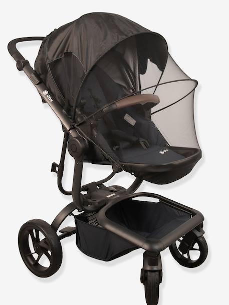 3-in-1 pushchair blanket black 