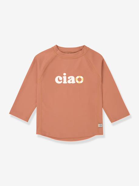 UV-protective long-sleeved T-shirt for baby brown 