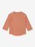 Anti-UV long-sleeved T-shirt for baby brown 