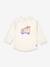 Long-sleeved UV-protection T-shirt for baby white 