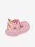 Beach sandals with touch-fastening straps LÄSSIG rose 