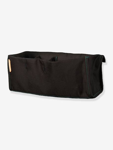 2-in-1 pushchair organiser black 