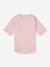 UV-protective short-sleeved T-shirt rose 