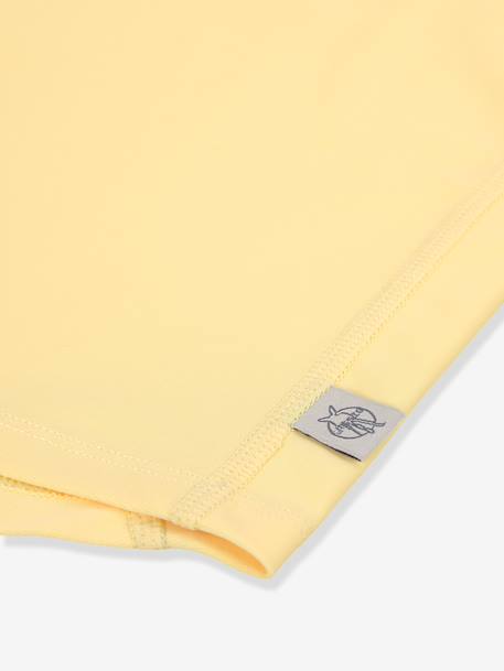 Short-sleeved UV-protective T-shirt yellow 