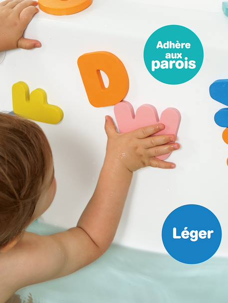 Alphabet bath toy multicoloured 