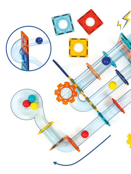Magnetic track multicoloured 